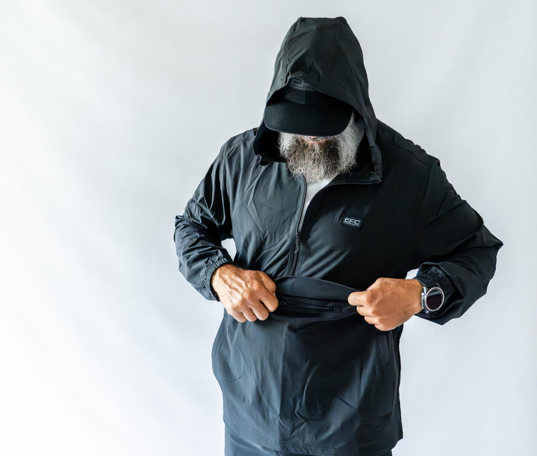 LEGACY RAIN JACKET _ BLACK
