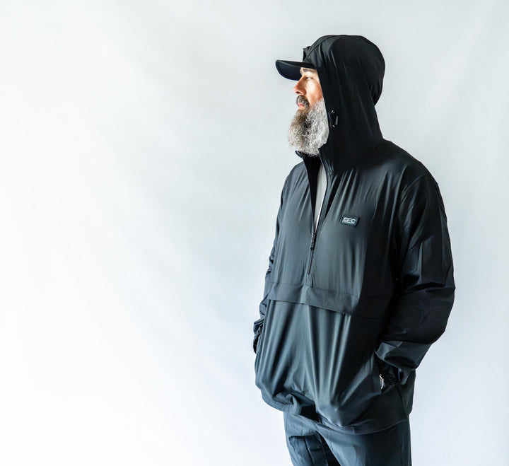 LEGACY RAIN JACKET _ BLACK