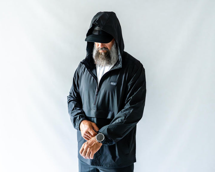 LEGACY RAIN JACKET _ BLACK