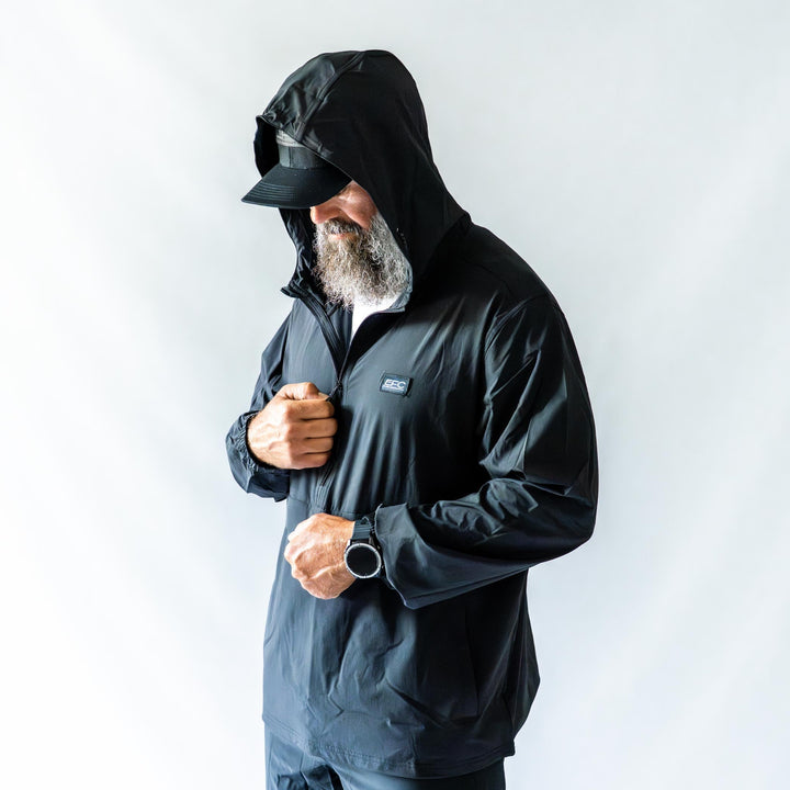 LEGACY RAIN JACKET _ BLACK