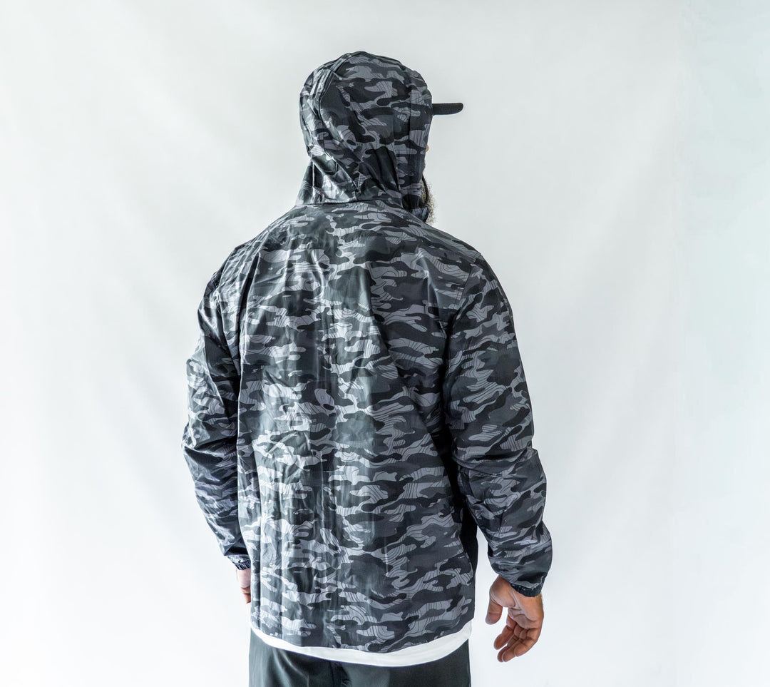 MARSHALL RAIN JACKET _ CHARCOAL