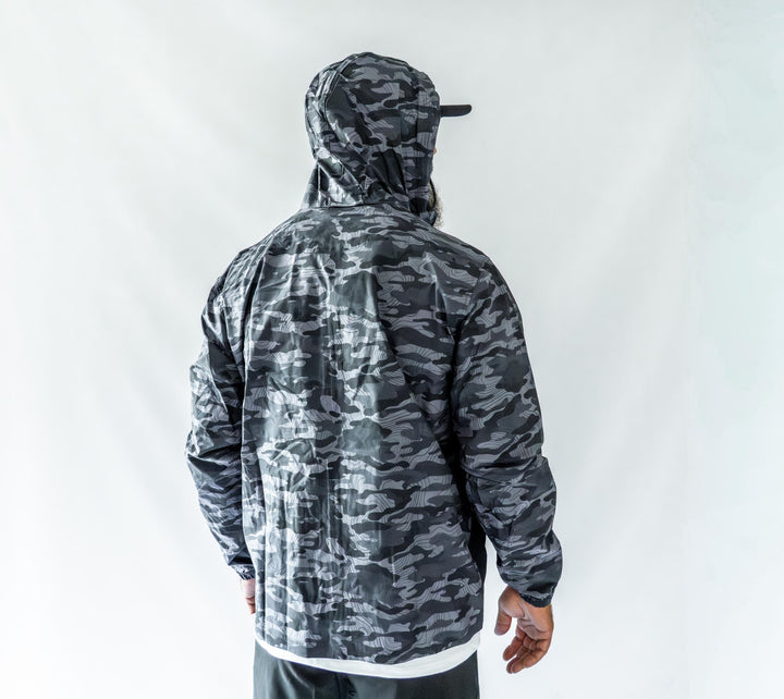 MARSHALL RAIN JACKET _ CHARCOAL