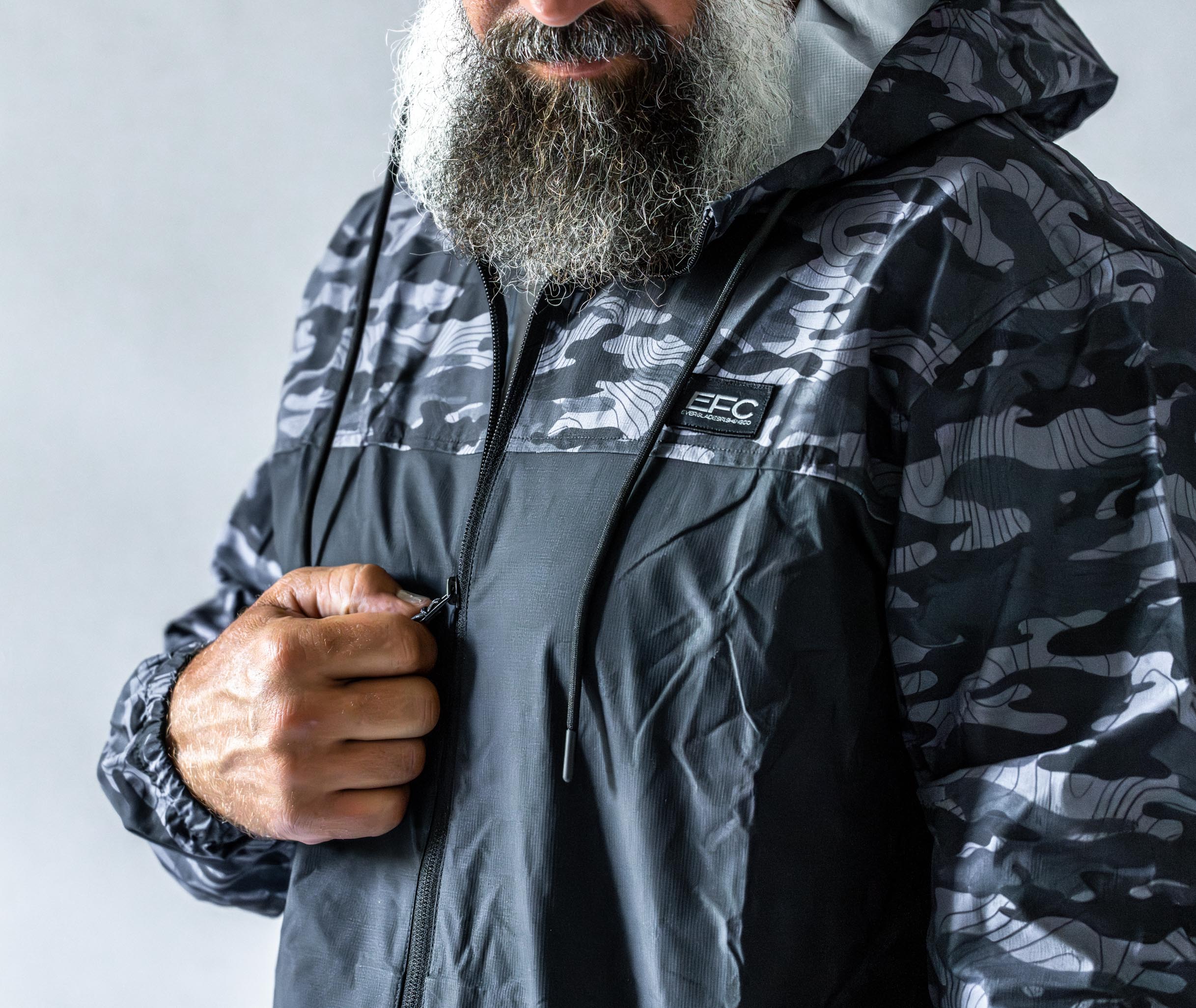 MARSHALL RAIN JACKET _ CHARCOAL – Everglades Fishing Co