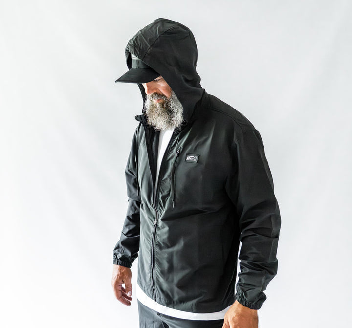 COLEMAN RAIN JACKET _ BLACK