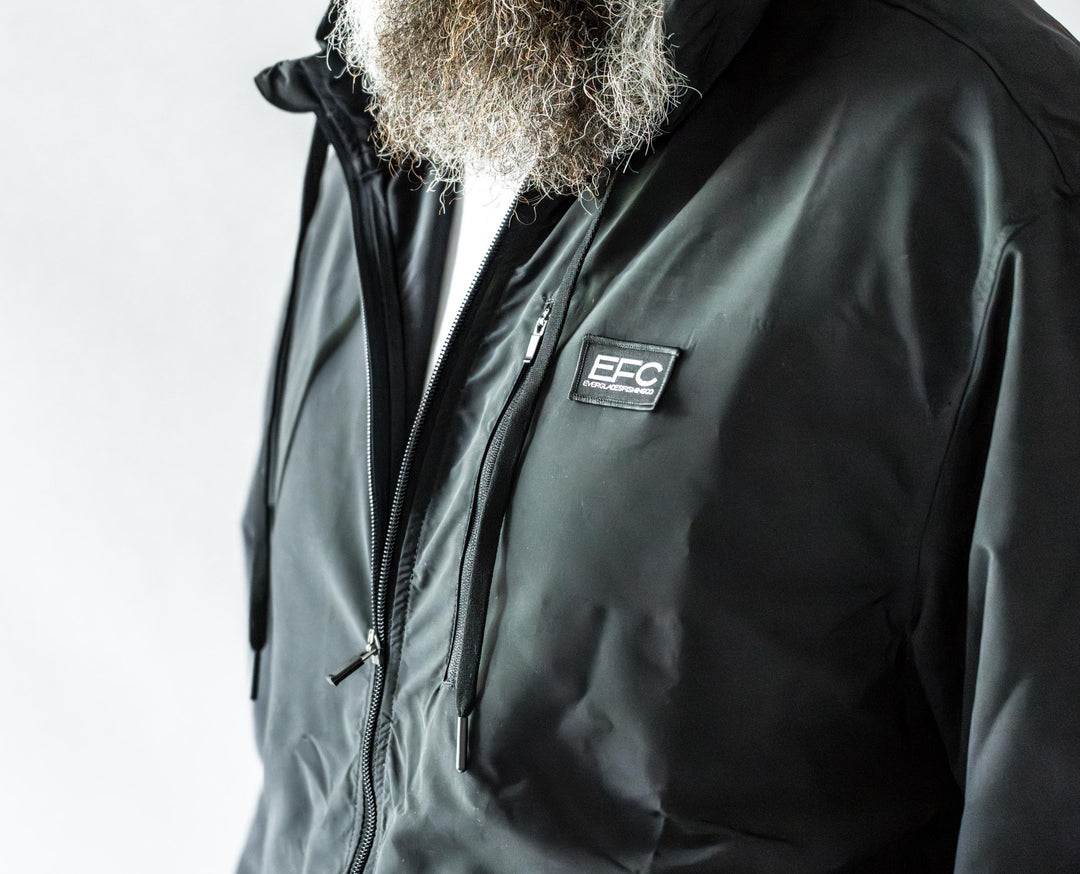 Bunker Windbreaker Jacket _ Black