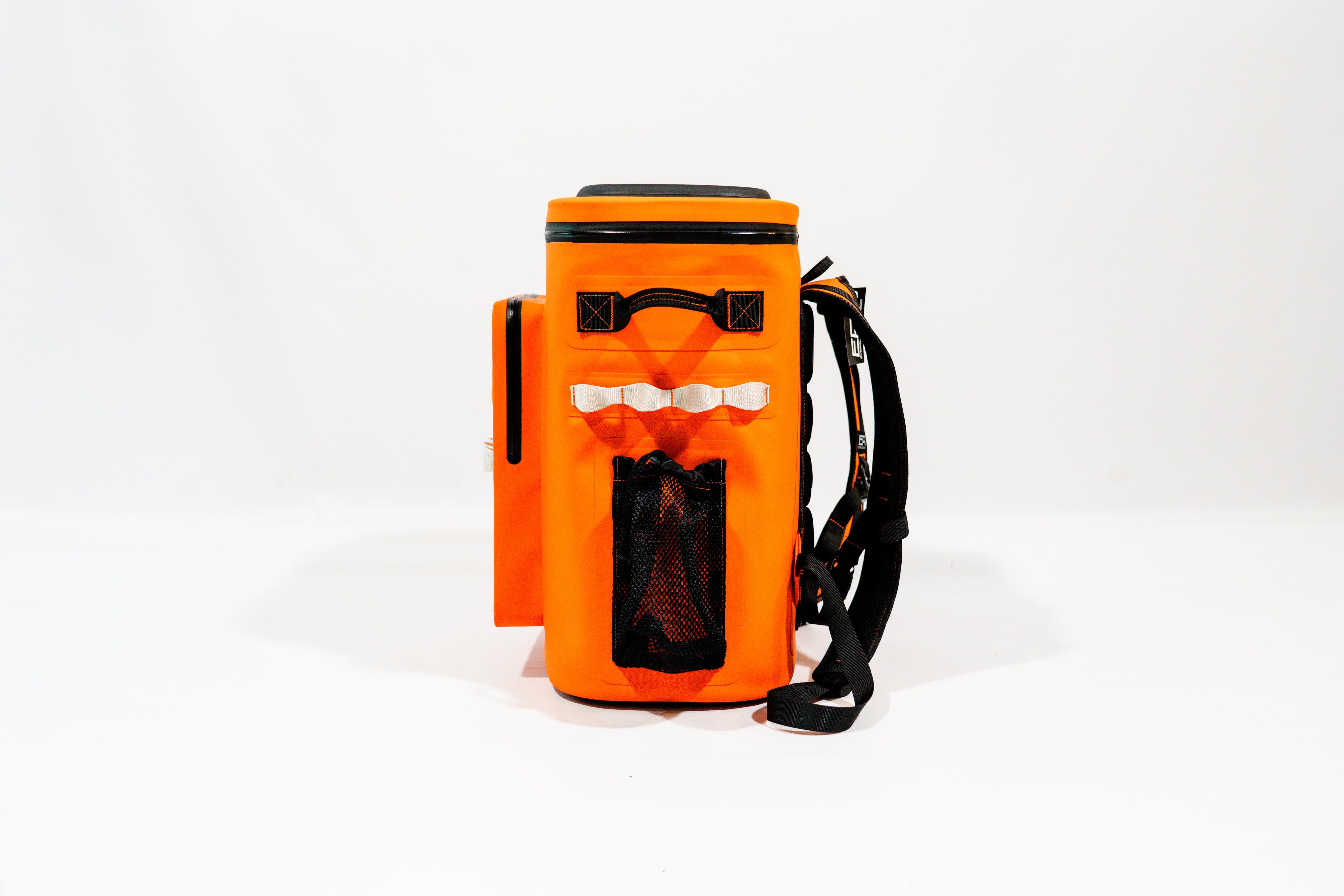Cooler Backpack _ Orange – Everglades Fishing Co