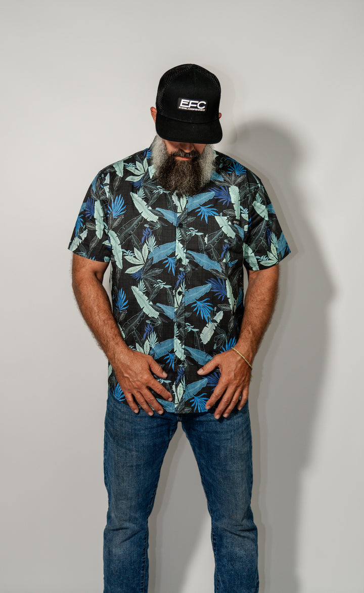 Stack Button Down _ Navy