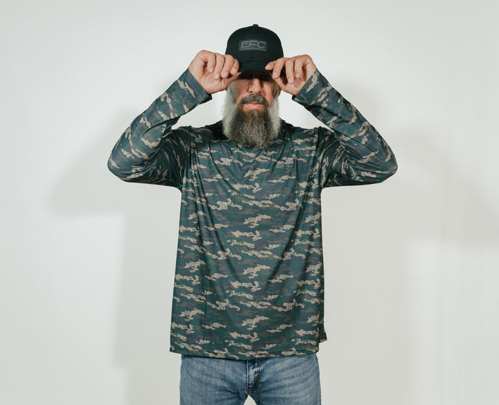 Vintage Camo Performance Hood