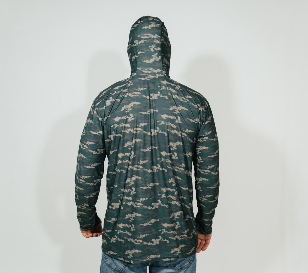 Vintage Camo Performance Hood