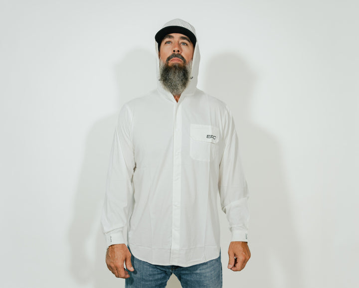 ProStaff Hooded Snap _ White