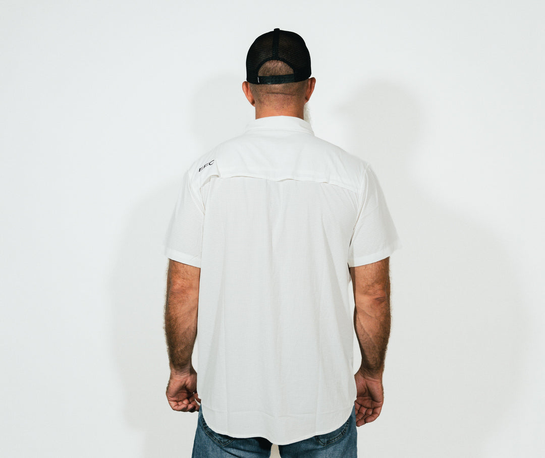 ProStaff Collared Snap _ White