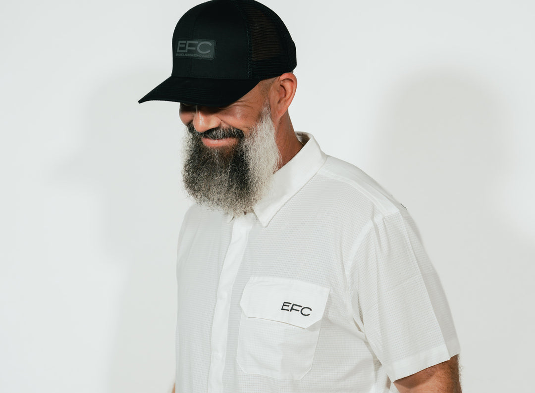 ProStaff Collared Snap _ White