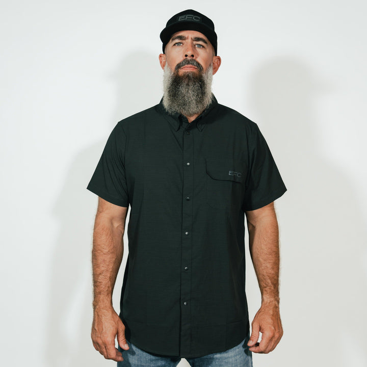 ProStaff Collared Snap _ Black