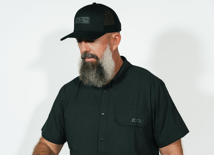 ProStaff Collared Snap _ Black