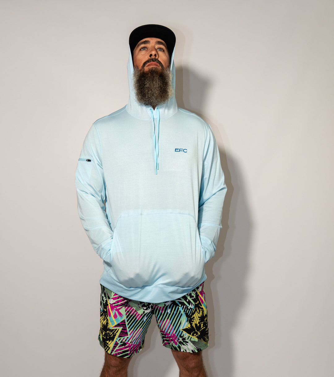 Helm Performance Hoodie_ Light Blue