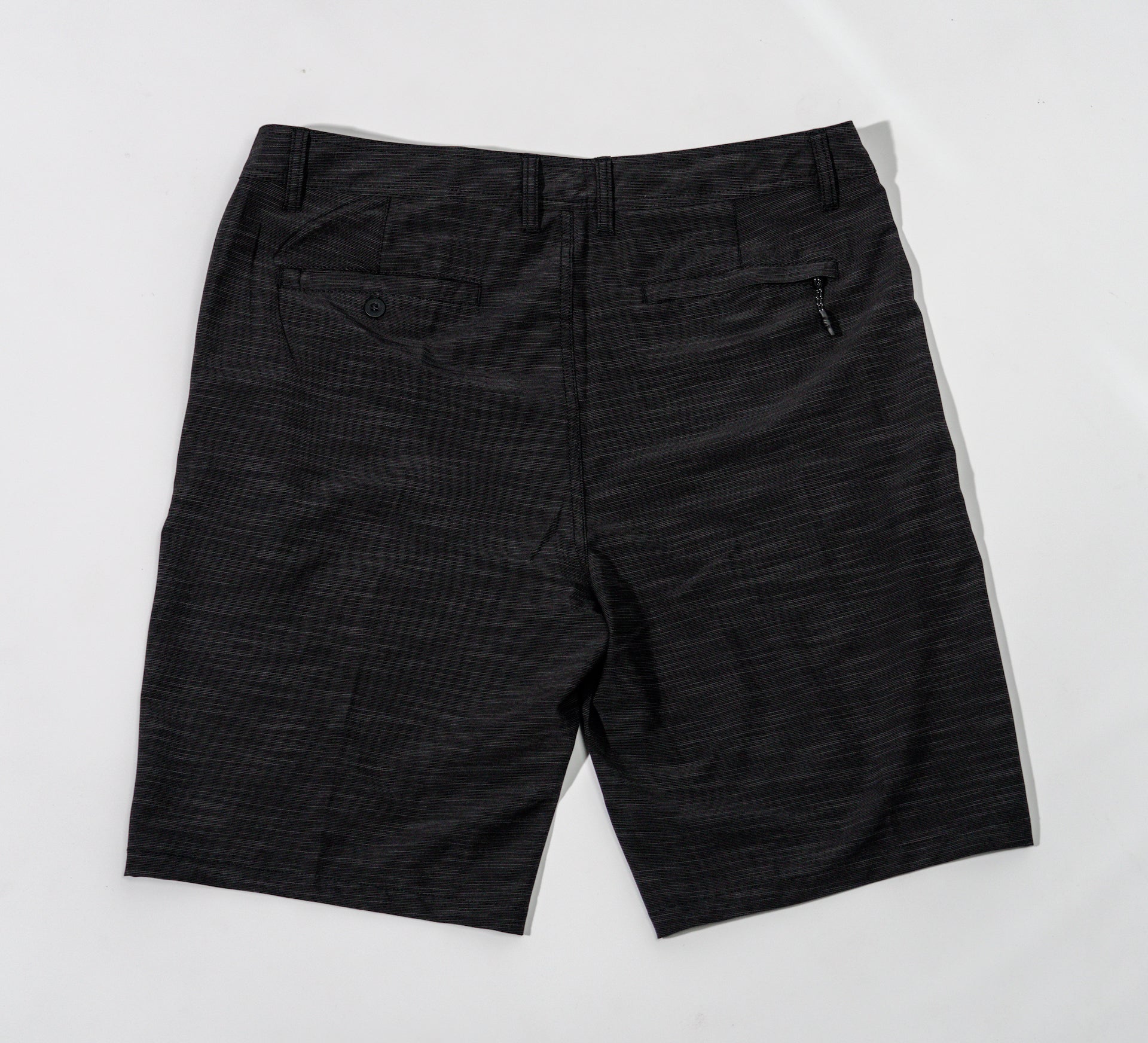 Black Slub Fishing Short _ 21