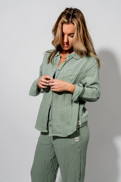 Isla Pants _ Sage