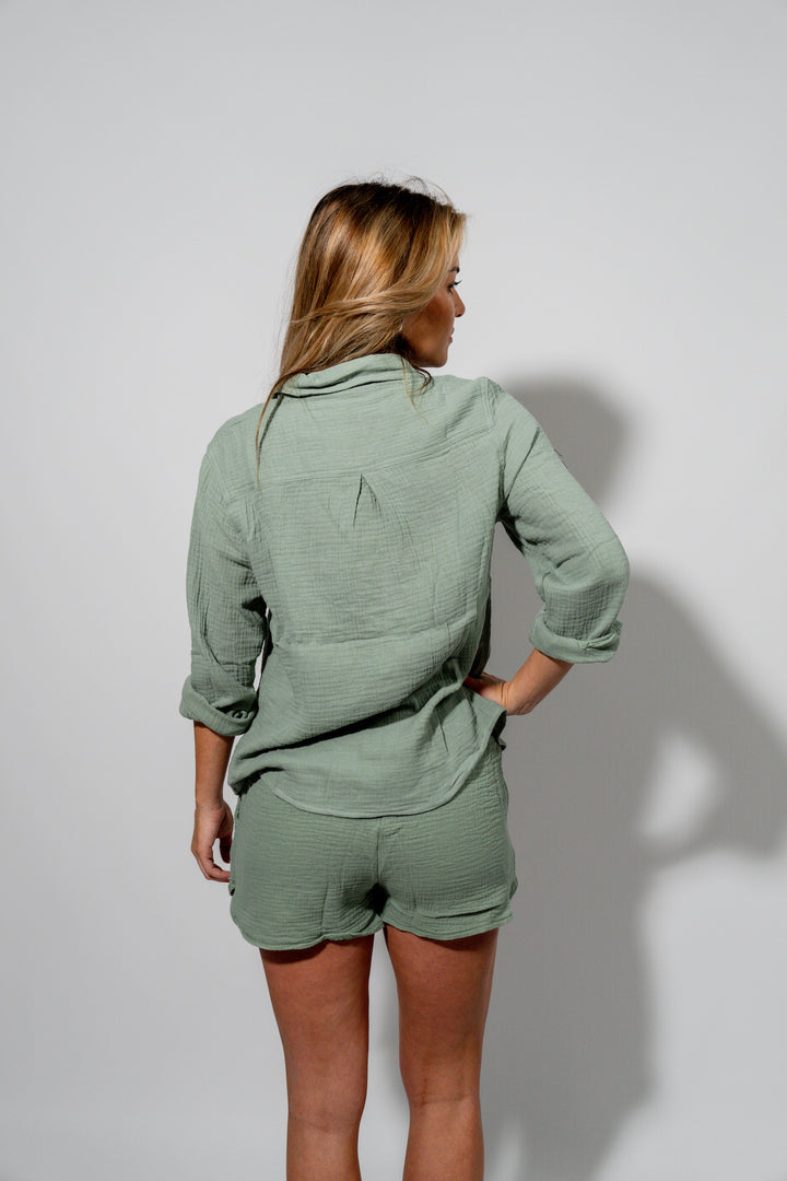 Mahina Shorts _ Sage