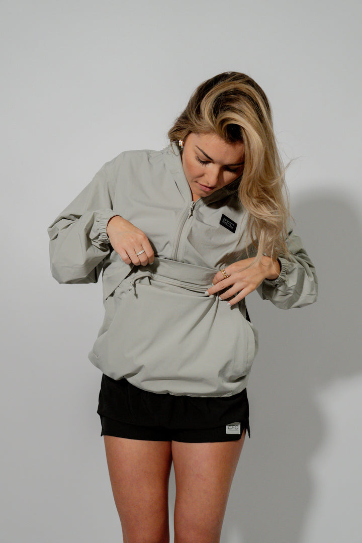 SAIL WINDBREAKER _ Stone