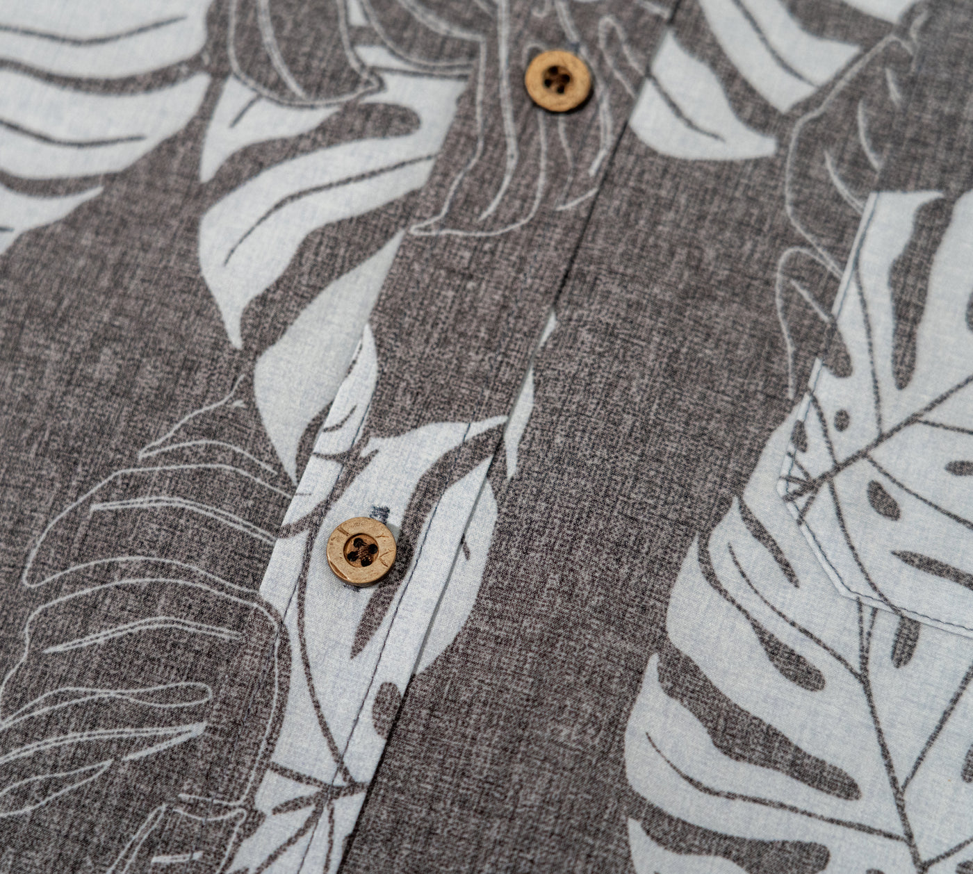 Waimea Button Down _ GREY