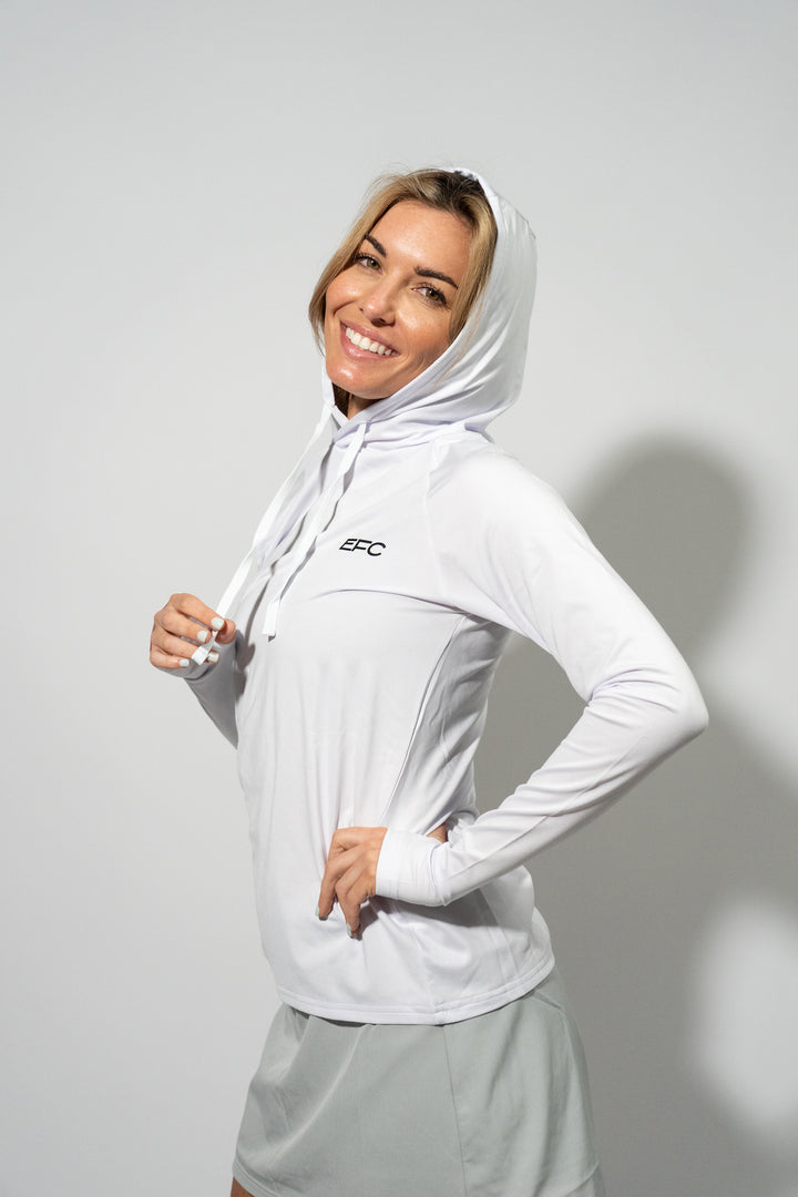 OG White Women's Performance Hood