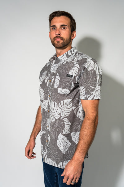 Waimea Button Down _ GREY
