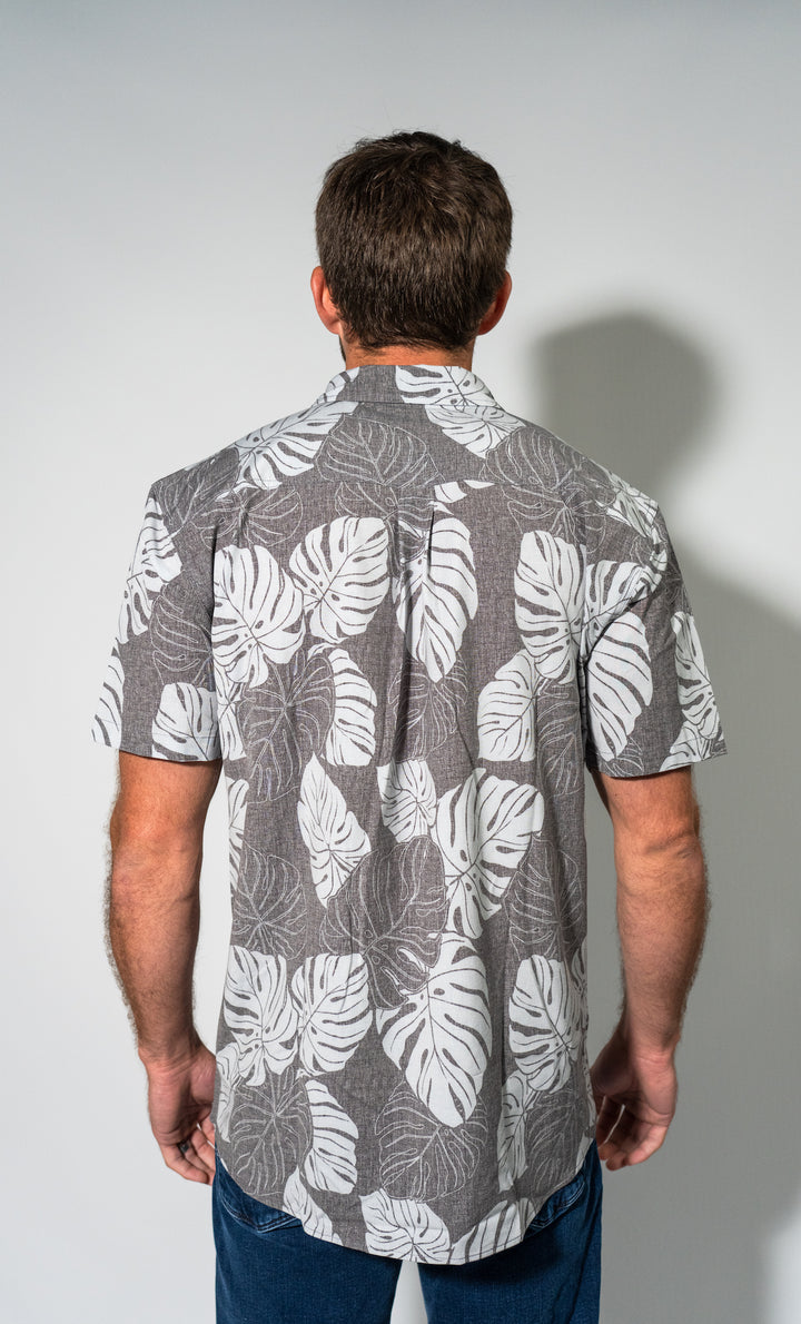 Waimea Button Down _ GREY