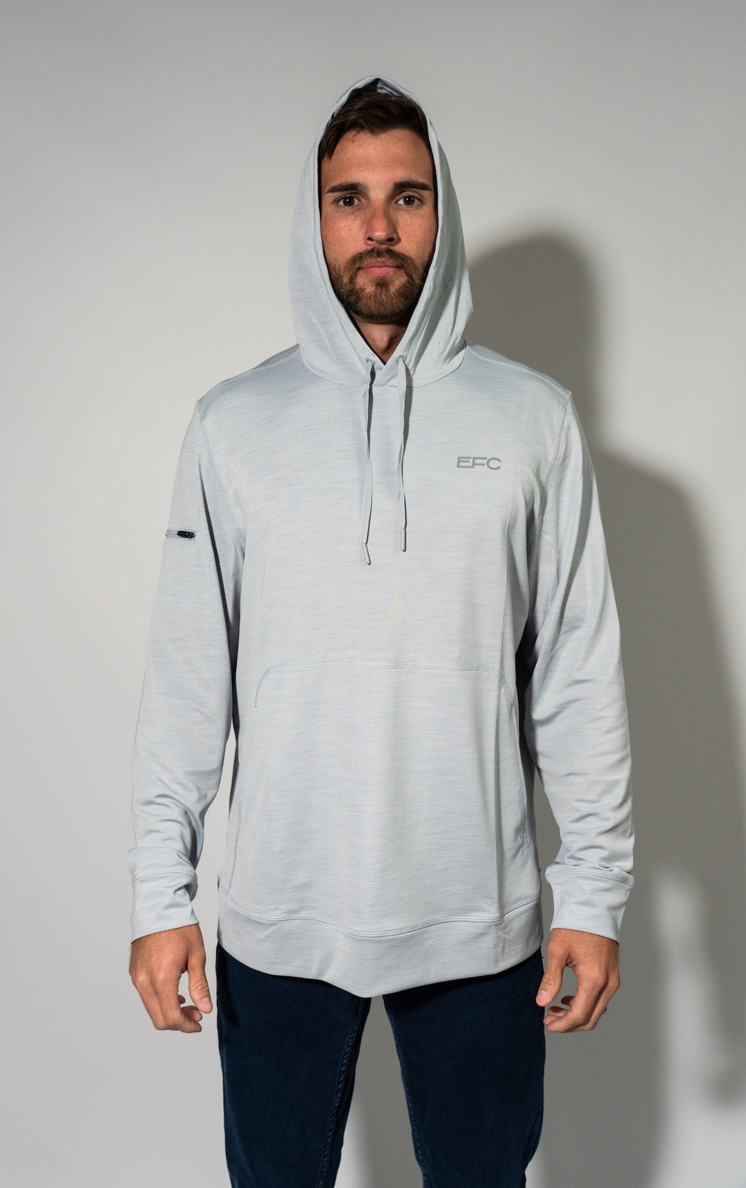 Helm Performance Hoodie_ Light Grey