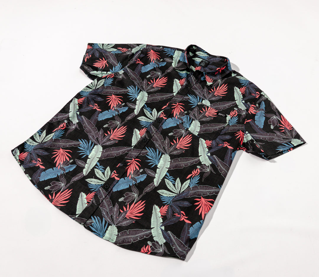 Stack Button Down _ Black