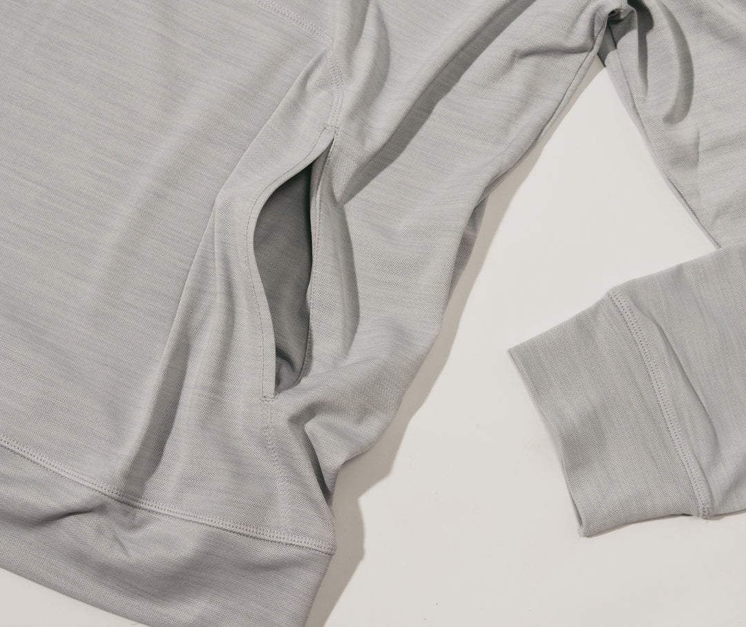 Helm Performance Hoodie_ Light Grey