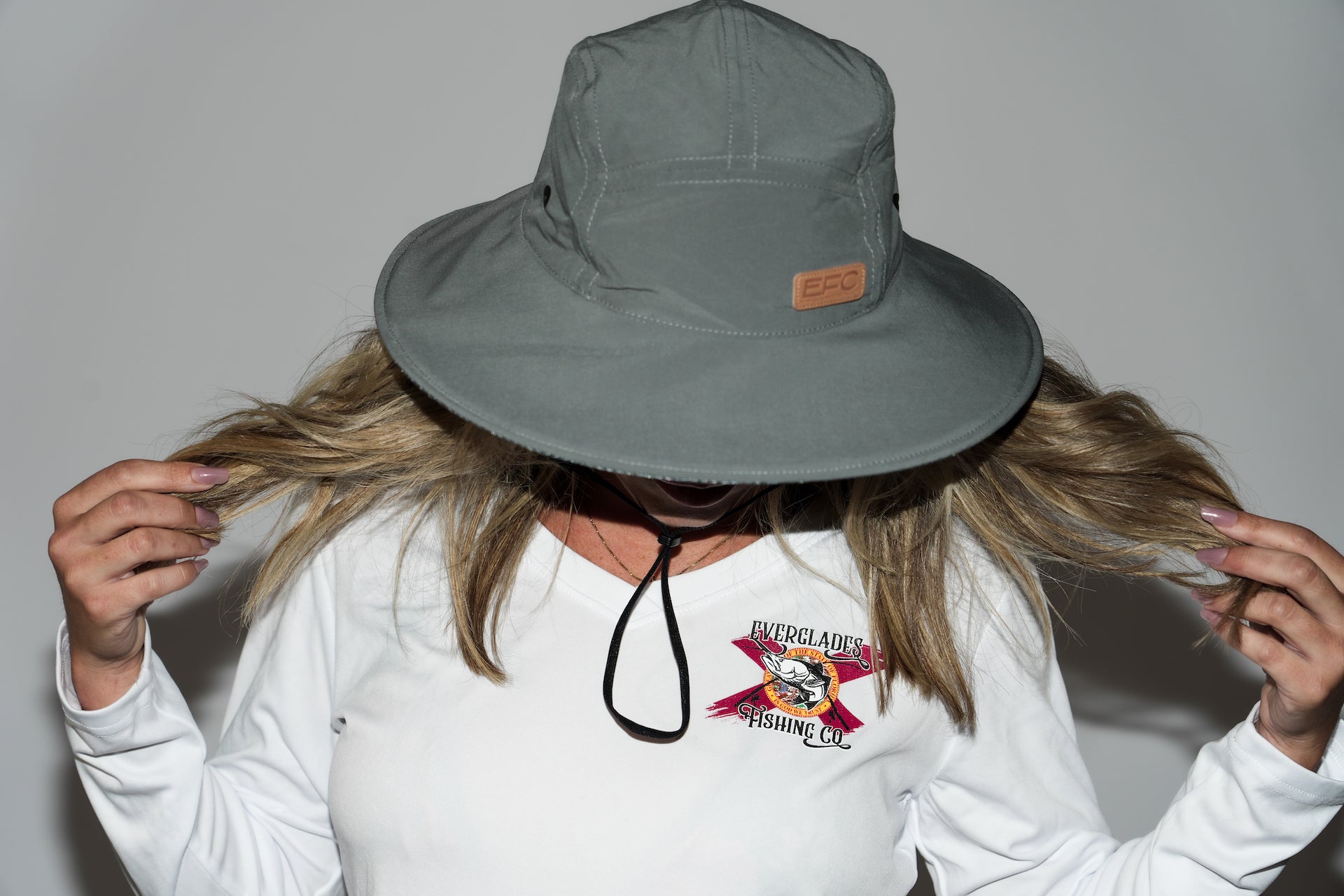 Gray Bucket Hat – Everglades Fishing Co
