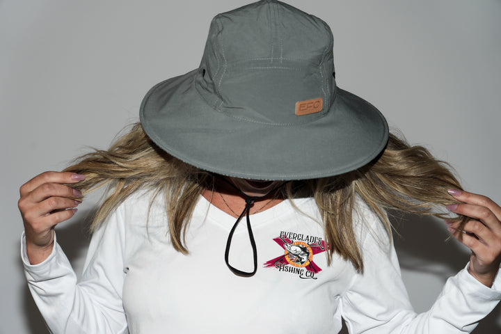 Gray Bucket Hat