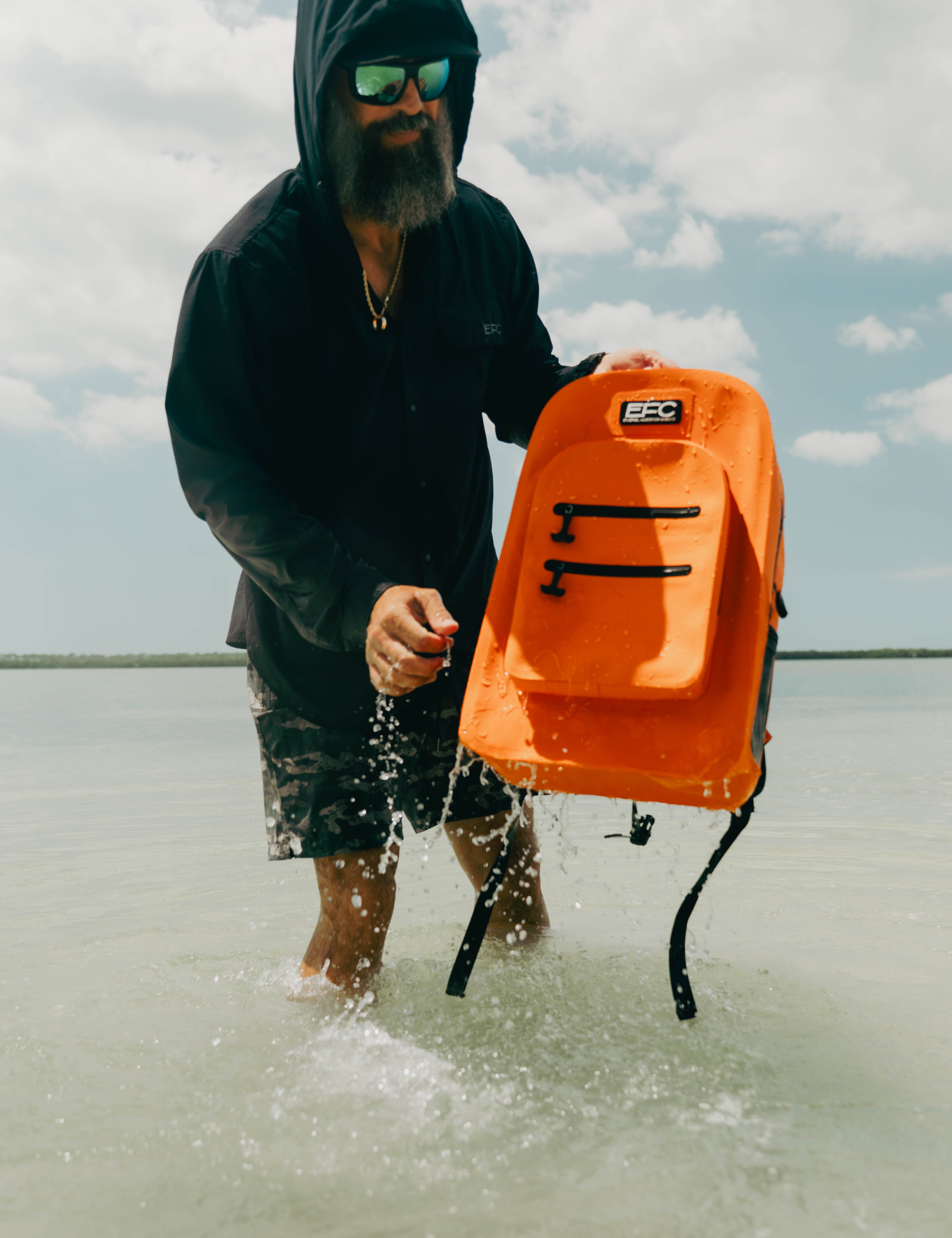 GO BACKPACK 2.0 _ 25L Orange – Everglades Fishing Co