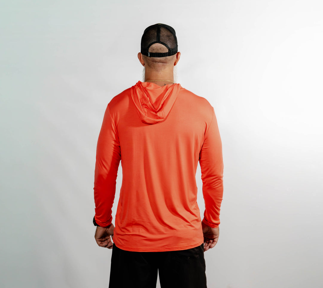 Bamboo Hoodie _ Coral