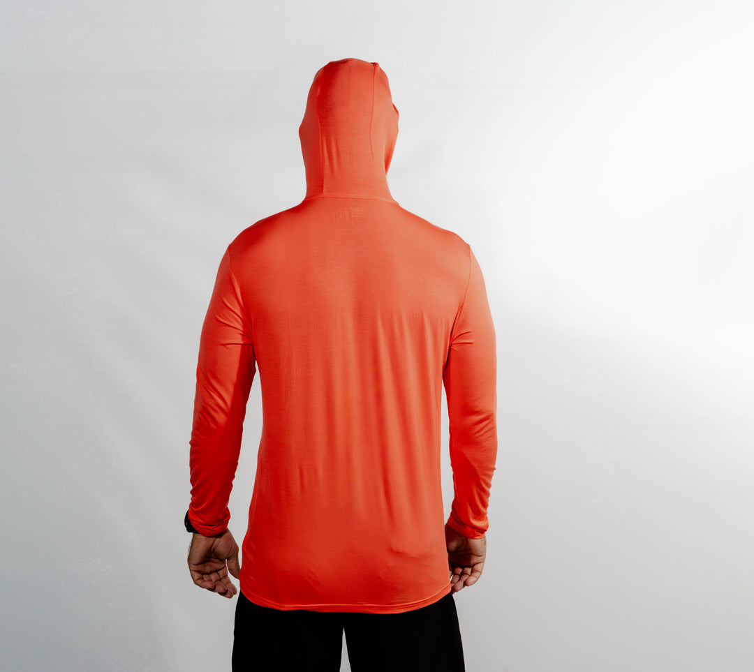 Bamboo Hoodie _ Coral