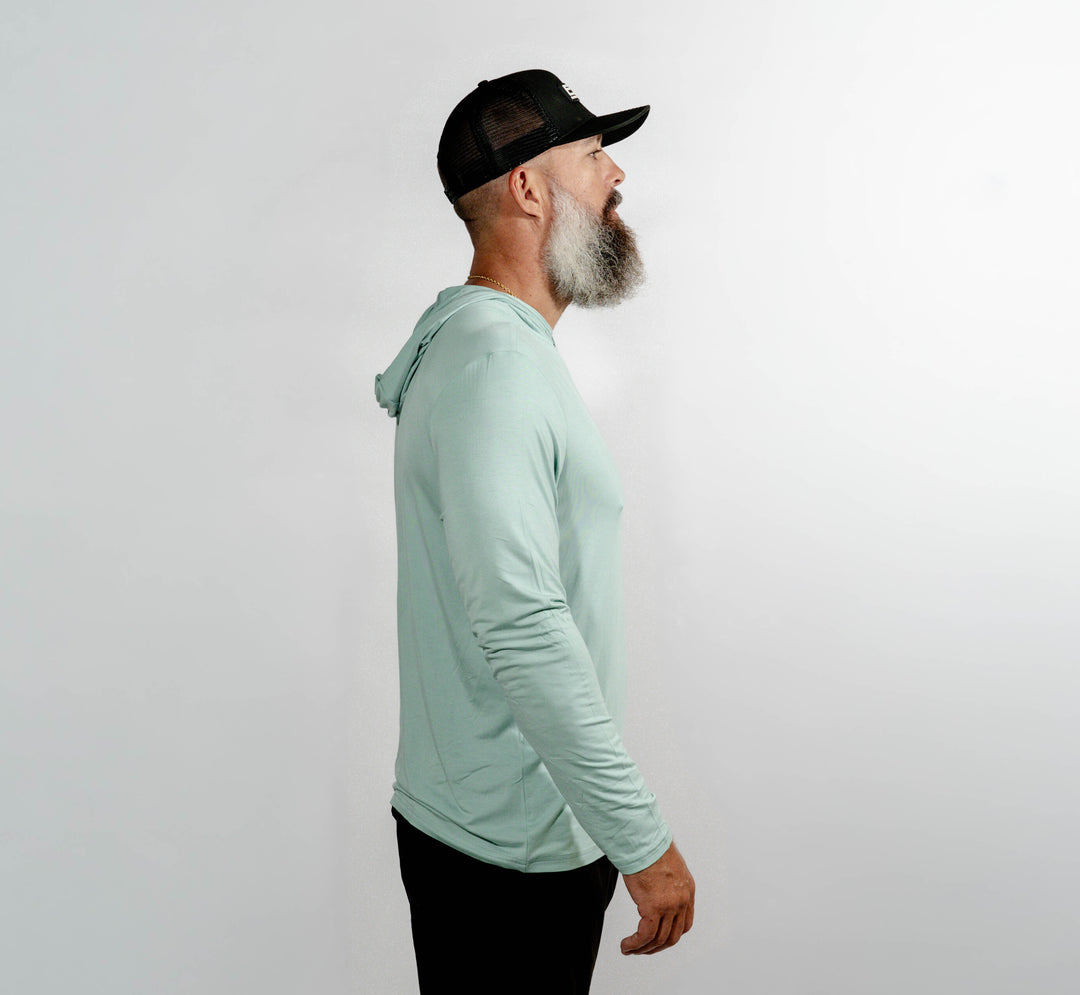 Bamboo Hoodie _ Seafoam