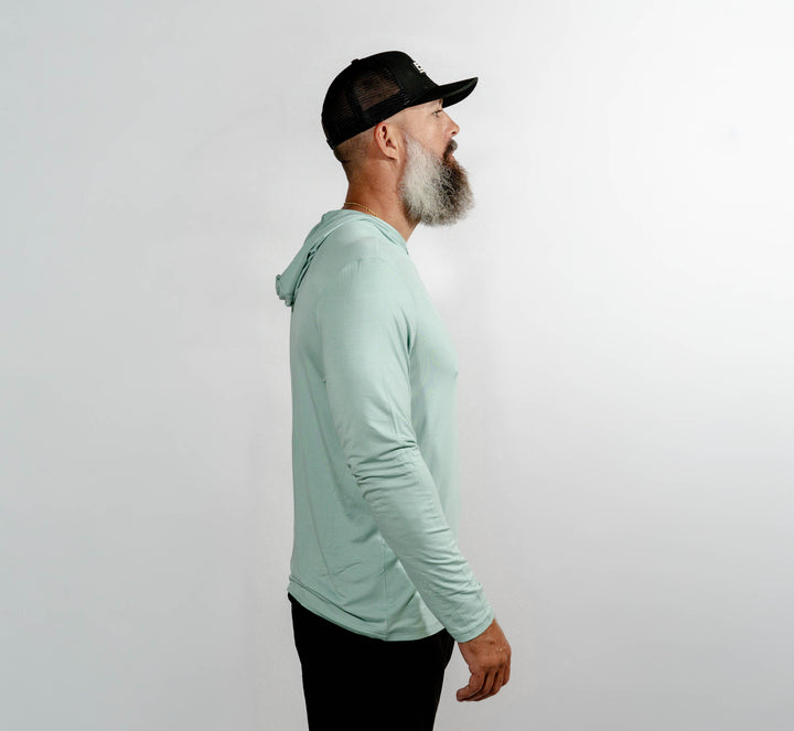 Bamboo Hoodie _ Seafoam