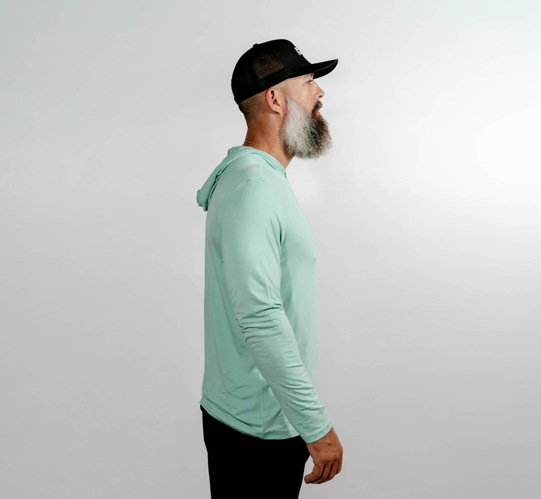 Bamboo Hoodie _ Seafoam