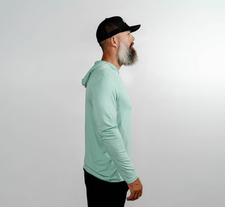 Bamboo Hoodie _ Seafoam