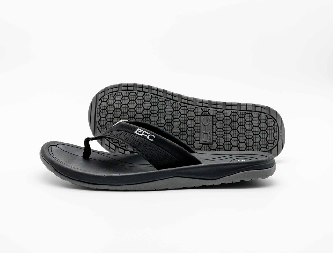 DECK SANDALS _ BLACK