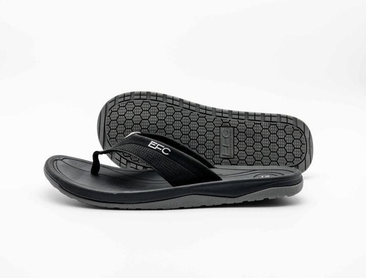 DECK SANDALS _ BLACK