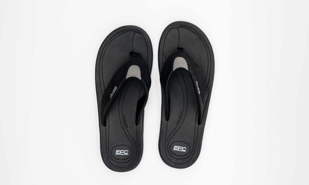 DECK SANDALS _ BLACK