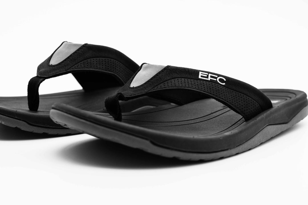 DECK SANDALS _ BLACK