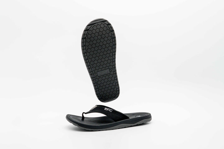DECK SANDALS _ BLACK