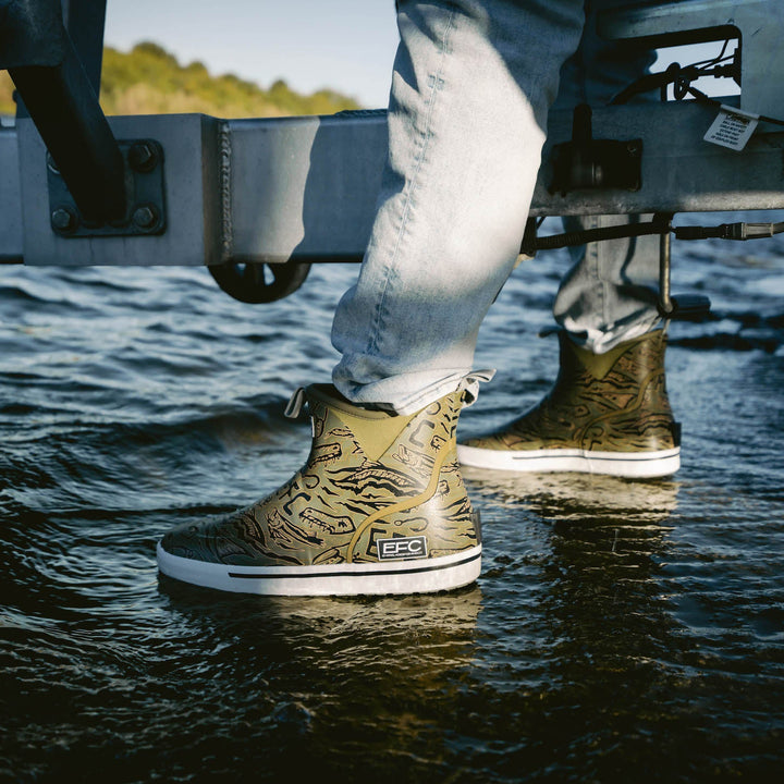 LFG DECK BOOT _ EVERGLADES CAMO
