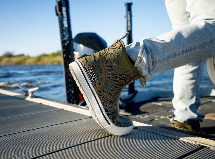 LFG DECK BOOT _ EVERGLADES CAMO