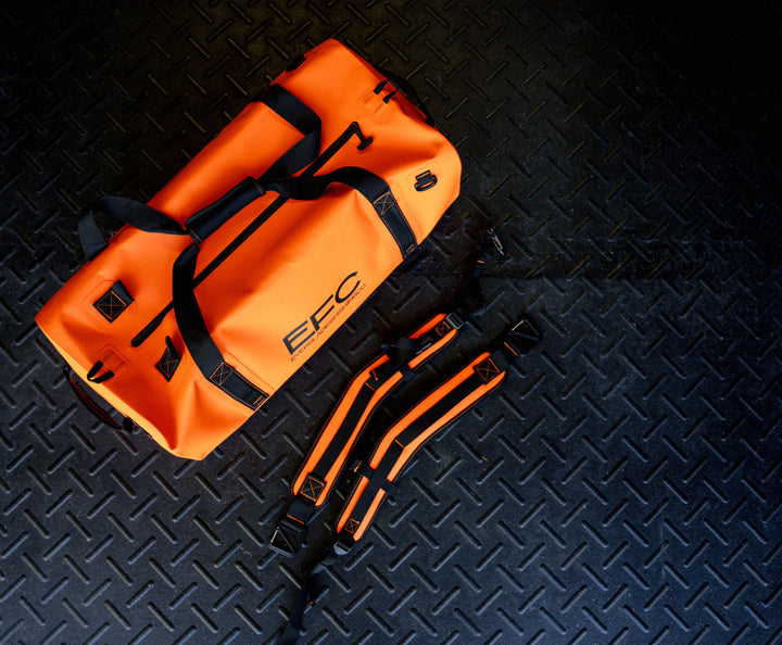 BALE BAG 50L DRY DUFFEL _ Orange