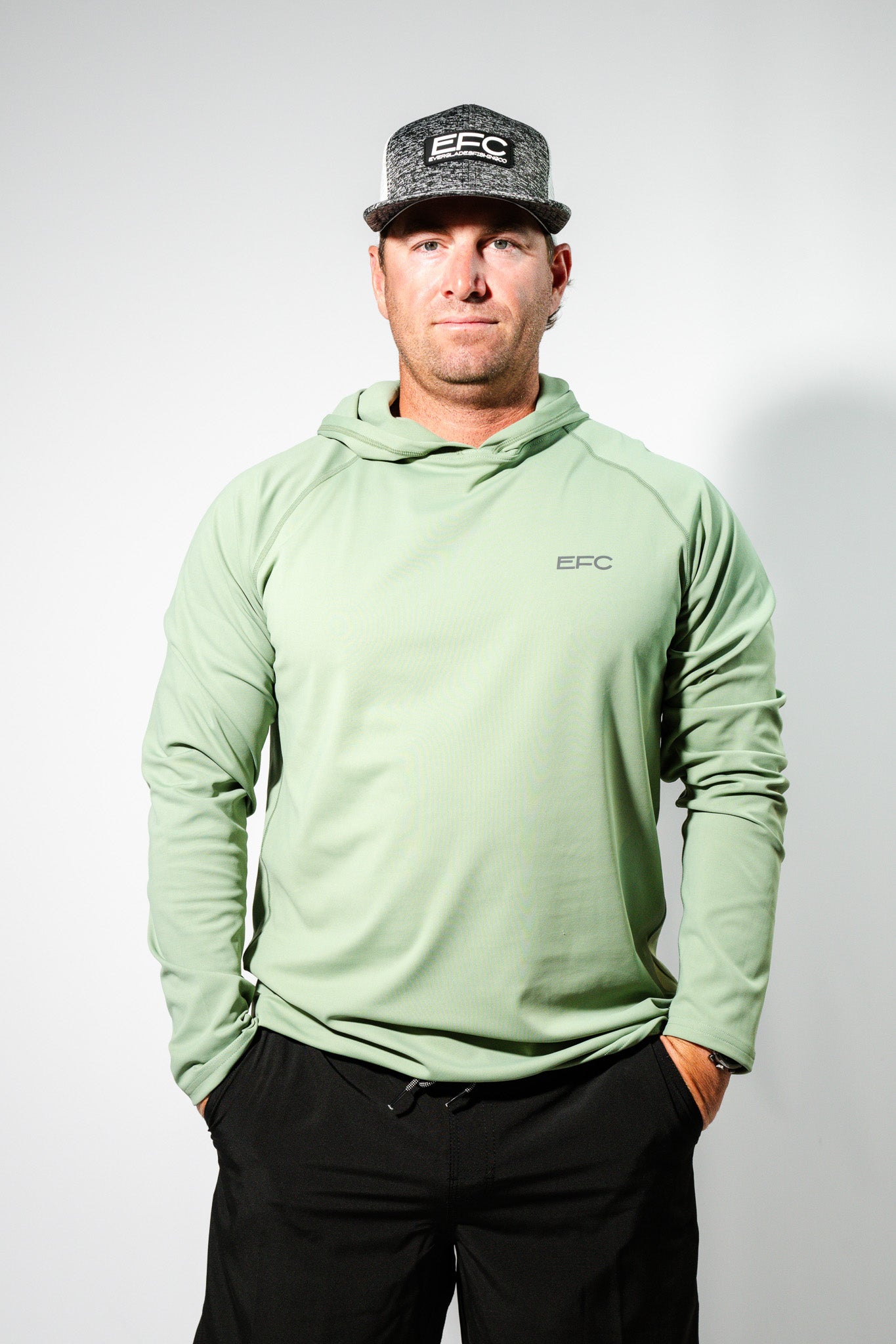 Coast Performance Hoodie _ Eucalyptus