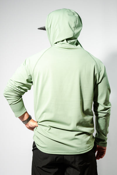 Coast Performance Hoodie _ Eucalyptus