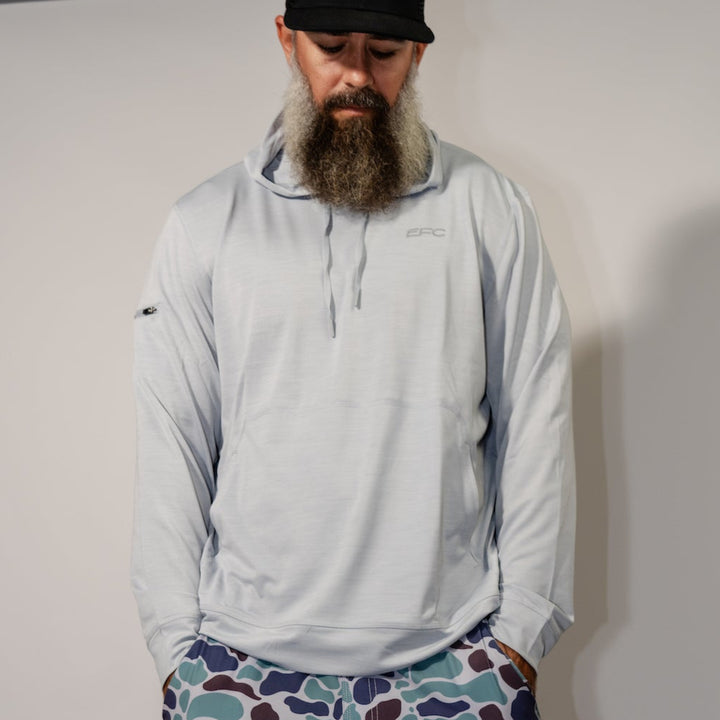 Helm Performance Hoodie_ Light Grey